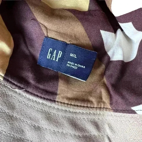 GAP LARGE BEIGE BEACH HAT•VERY CLASSY•LIKE NEW• - Picture 5 of 6